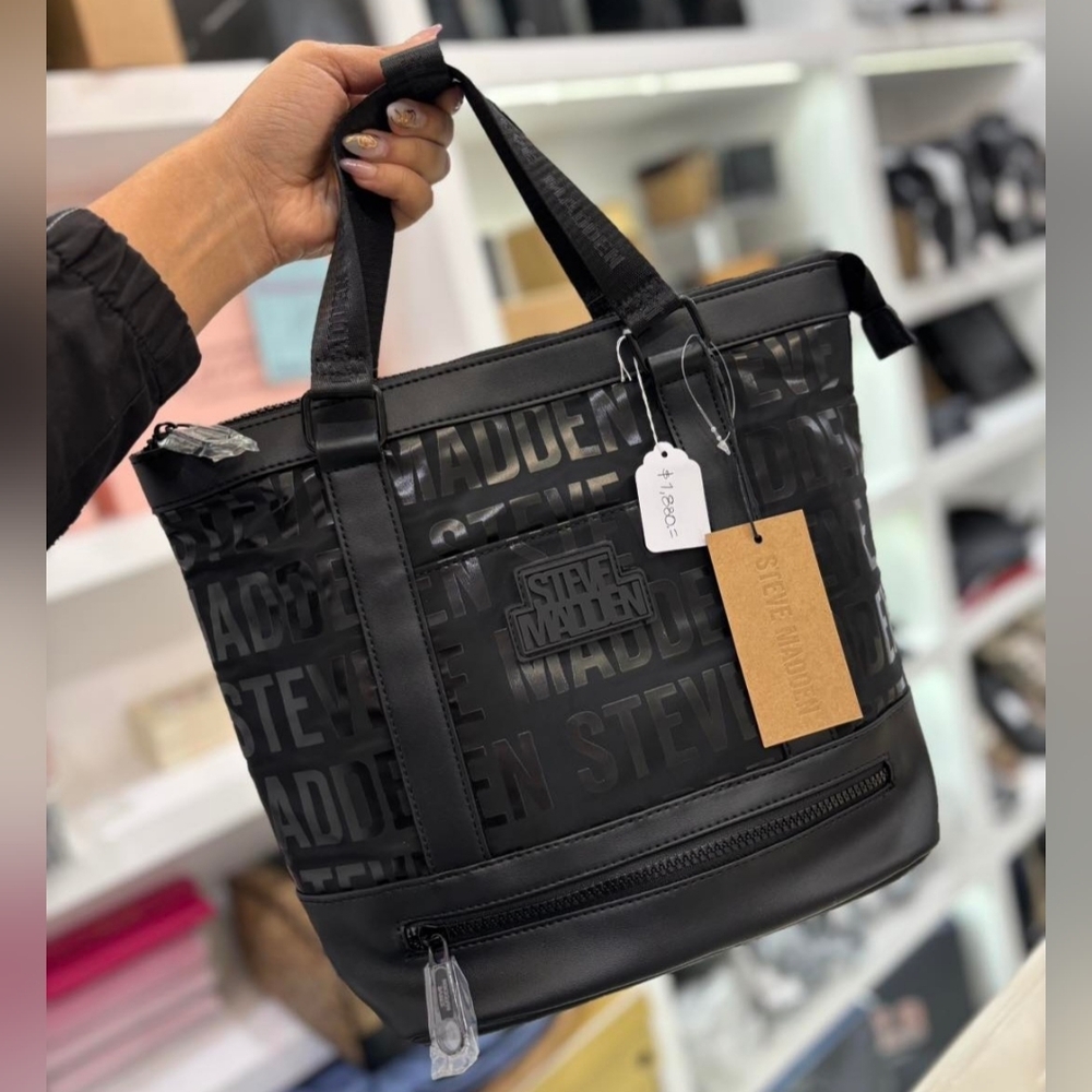 Steve Madden Black Backpack